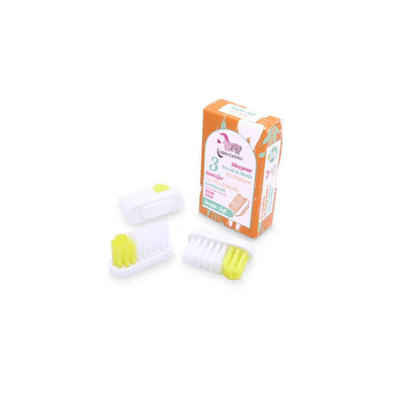 Tête brosse à dents Souple x3